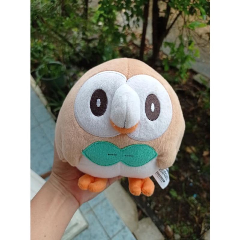 Jual Boneka Pokemon Tomy Rowlet Nintendo Original | Shopee Indonesia
