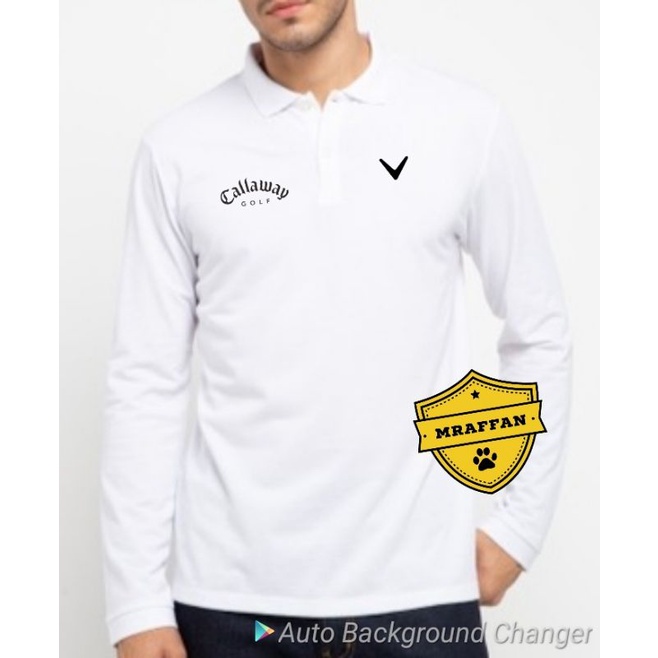 Jual Baju Golf Polo Shirt Lengan Panjang Tshirt Kaos Kerah Callaway Strip Shopee Indonesia