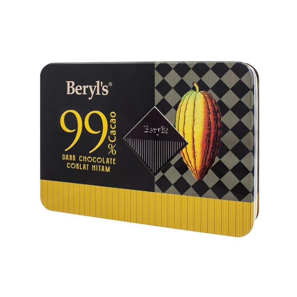 Jual Beryls Dark Choco Cocoa 80% - 99% Dark Chocolate Beryl's | Shopee ...