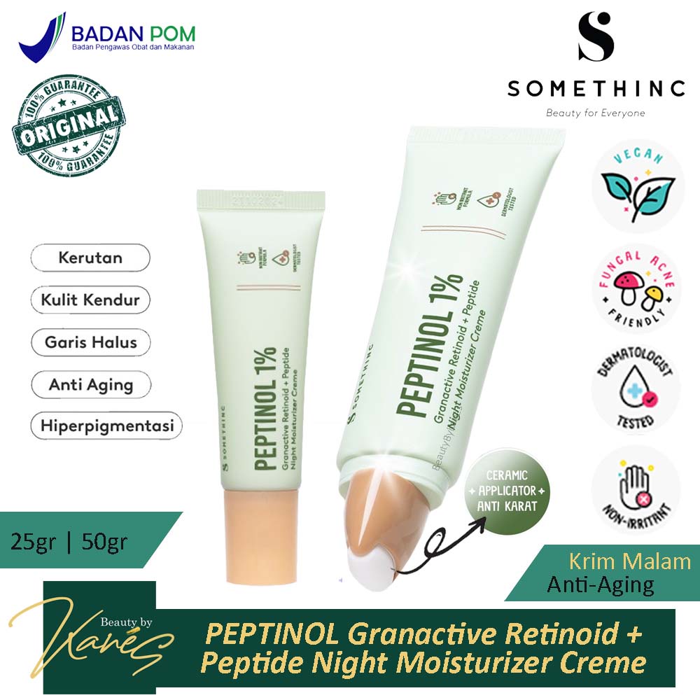 Jual Somethinc PEPTINOL Granactive Retinoid Peptide Night Moisturizer
