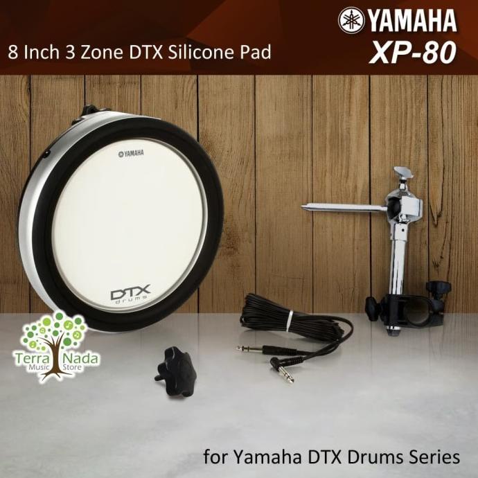 Jual Yamaha Dtx Pad Xp80 + Snare Holder Xp 80 Untuk Drum Elektrik