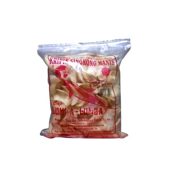 Jual Kripik Singkong Manis Lumba Lumba Original Malang 200gr Shopee