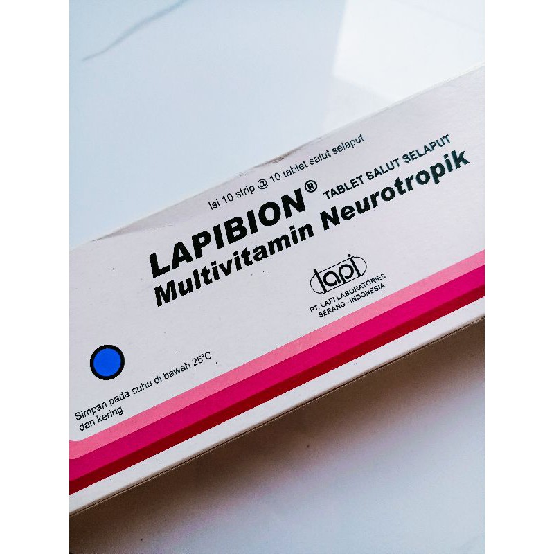 Jual COD - LAPIBION MULTIVITAMIN NEUROTROPIK - PRODUKSI LAPI | Shopee ...