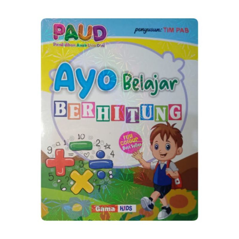 Jual Buku Ayo Belajar Berhitung PAUD Full Color Ukuran Besar | Shopee ...