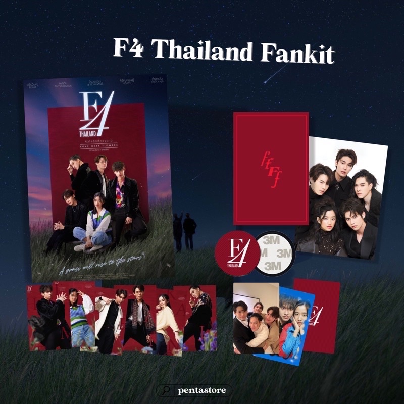 豪華で新しい Jual F4 Shopee | Nani Win Dew Tu Bright | Fankit Thailand アイドル