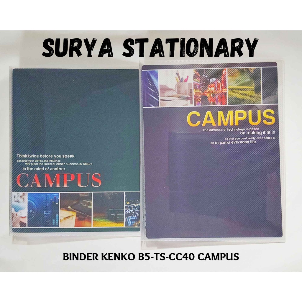 Jual BINDER KENKO B5-TS-CC40 CAMPUS / BINDER KENKO B5-TS-CC40 / BINDER ...