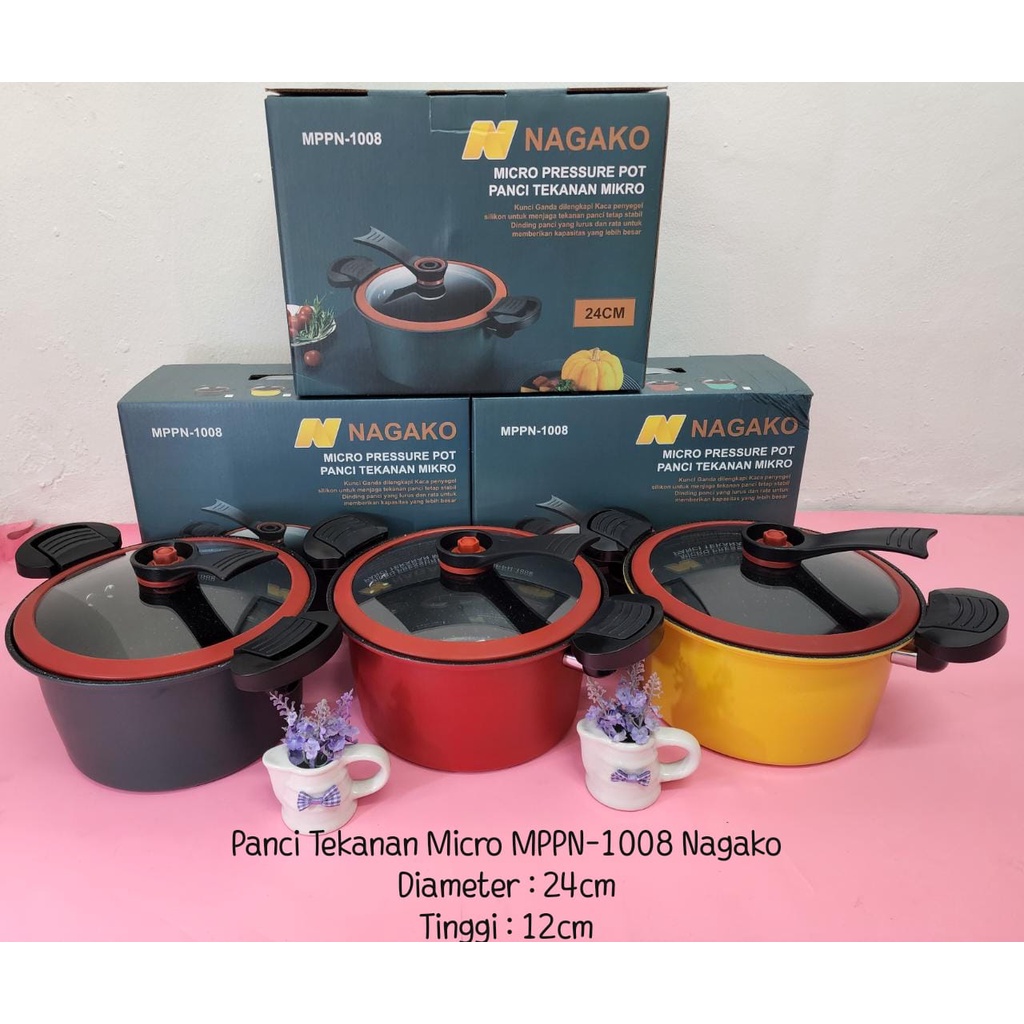 Jual PANCI VIRAL PANCI PRESTO 3,5 LITER 24 CM MINI PRESTO | Shopee ...