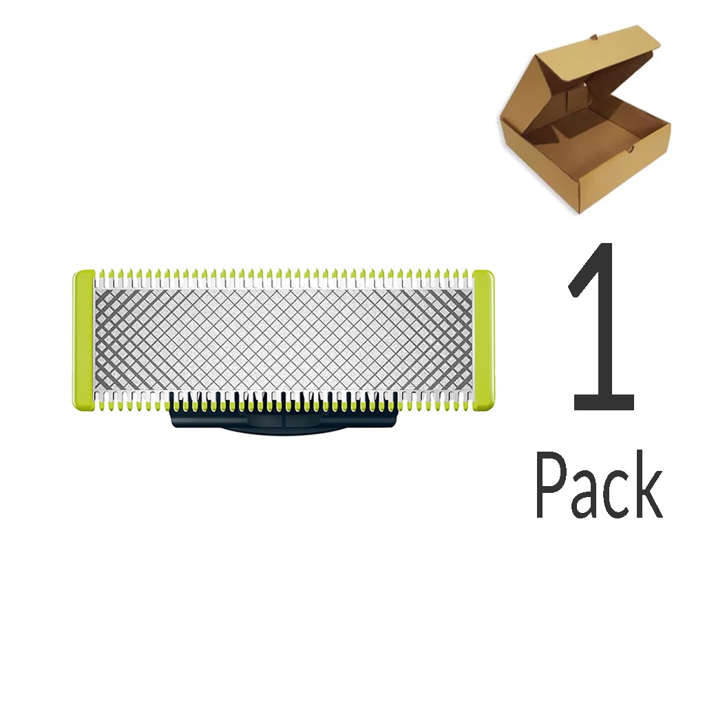 Kit 3 Têtes De Rechange Pour Philips Norelco One Blade - Neuf, Visage, Nez, Oreilles