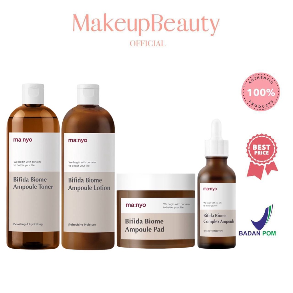 Jual MANYO FACTORY Bifida Biome - Ampoule Pad | Ampoule Toner | Ampoule ...