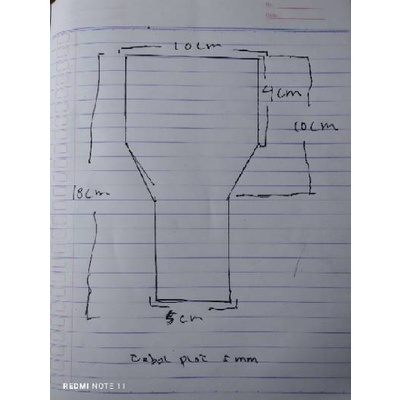 Jual Custom Plat 5mm bentuk corong | Shopee Indonesia
