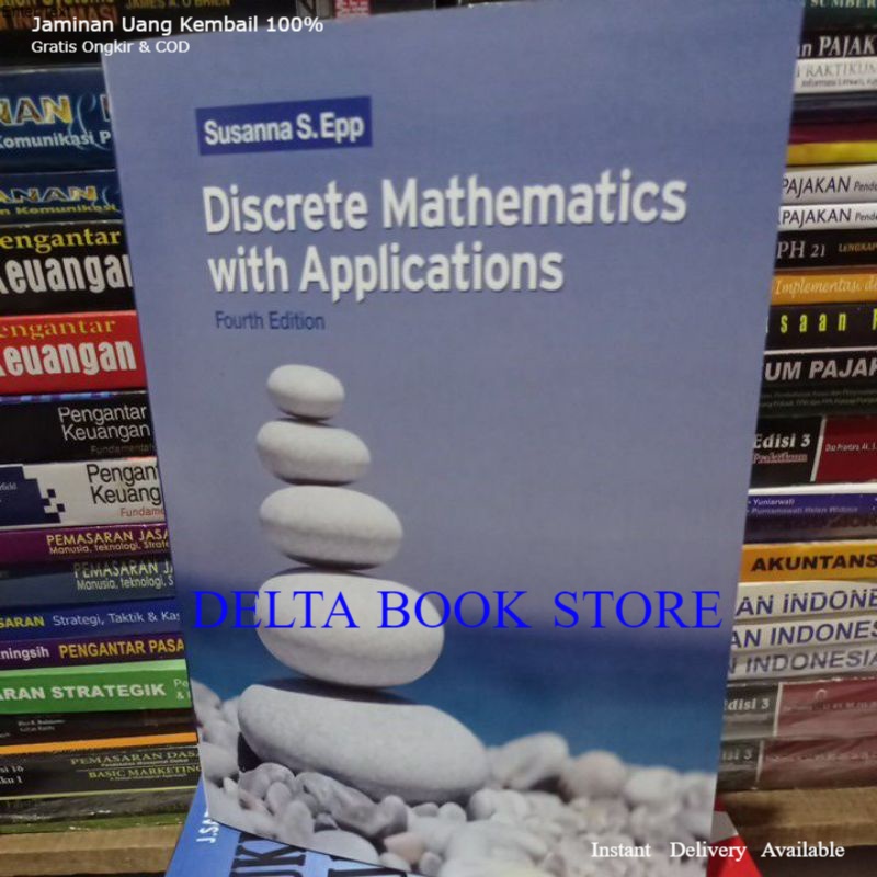 Jual discrete mathematics with applications 4th 4e 4 fourth edition by