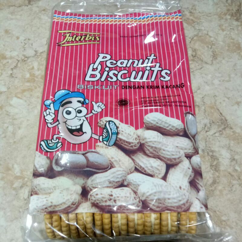 Jual Interbis Biskuit Kacang Shopee Indonesia