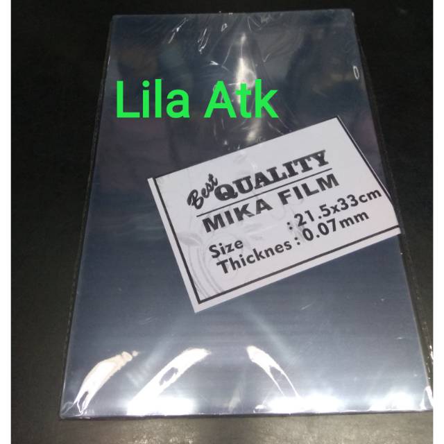 Jual Plastik Mika Film Mica Jilid Shopee Indonesia