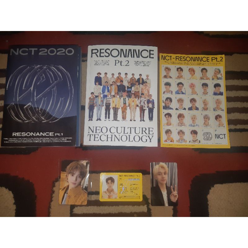 Jual NCT 2020 RESONANCE PART 1 PAST VER PART 2 DEPARTURE VER PHOTOCARD ...