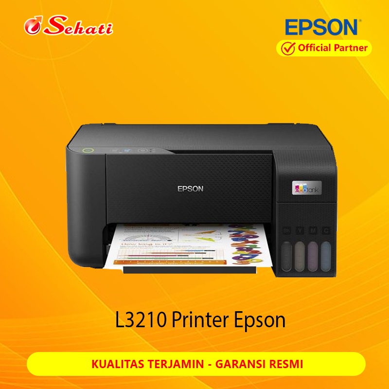 Jual Epson Printer L3210 All in One (Print, Scan, Copy) L3210 Printer ...