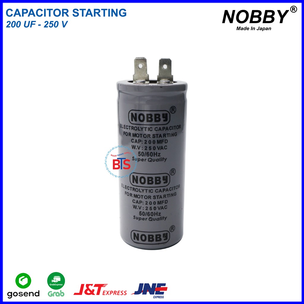 Jual Kapasitor Capacitor Starting Uf V Part Kompresor Teknik Shopee Indonesia