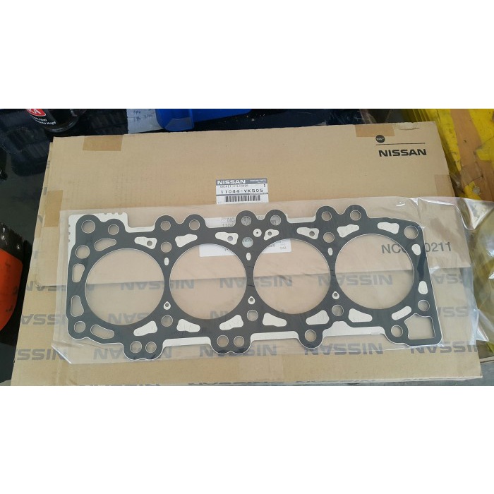 Jual gasket packing cyl head nissan navara D40 original 11044VK505