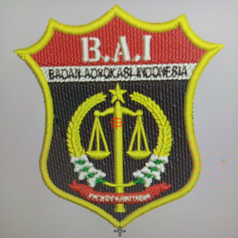 Jual Patch Bordir Logo Badan Advokasi Indonesia (BAI) | Shopee Indonesia