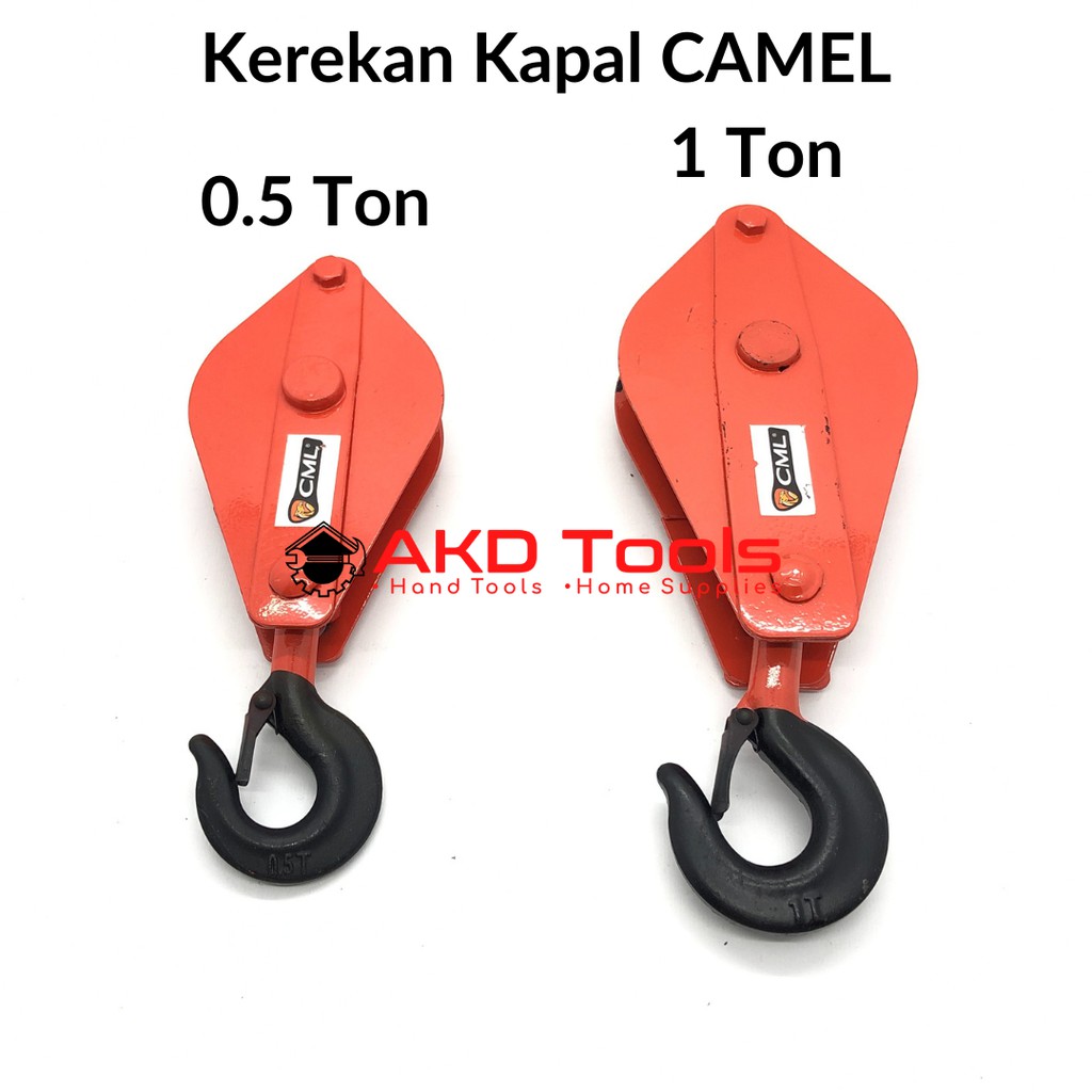 Jual Katrol Kapal Kerekan Sumur CAMEL 0.5 Ton - 1 T…