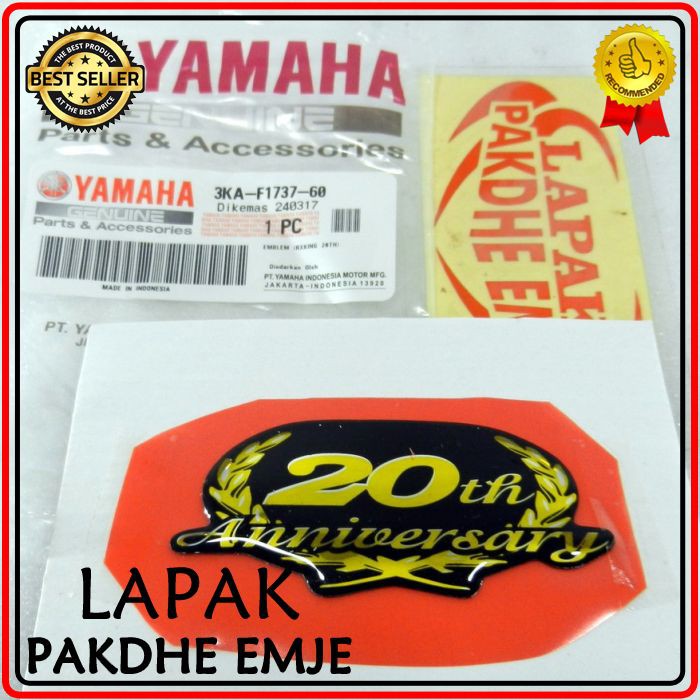 Jual EMBLEM RX KING SE 20 TH ANNIVERSARY 2003 SPECIAL EDITION ORIGINAL ...