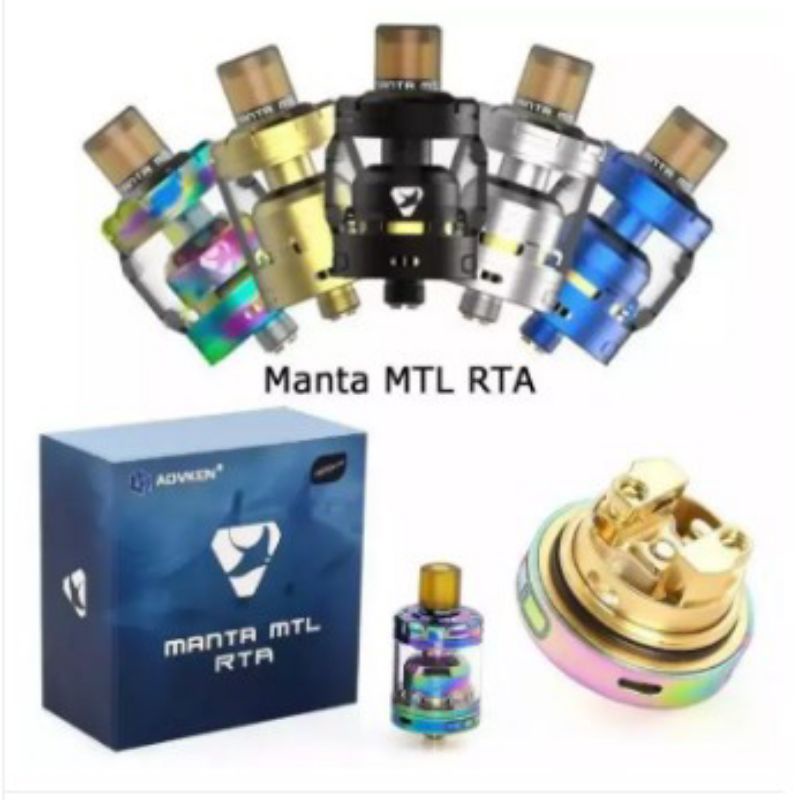 Jual TABUNG TANK MANTA MTL RTA VAPOOR VAPEE | Shopee Indonesia