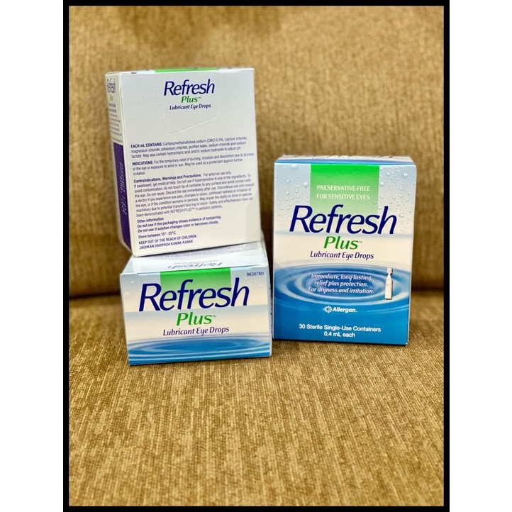 Jual Refresh Plus Lubricant Eye Drops Refresh Plus Eye Drops 30 Sterile