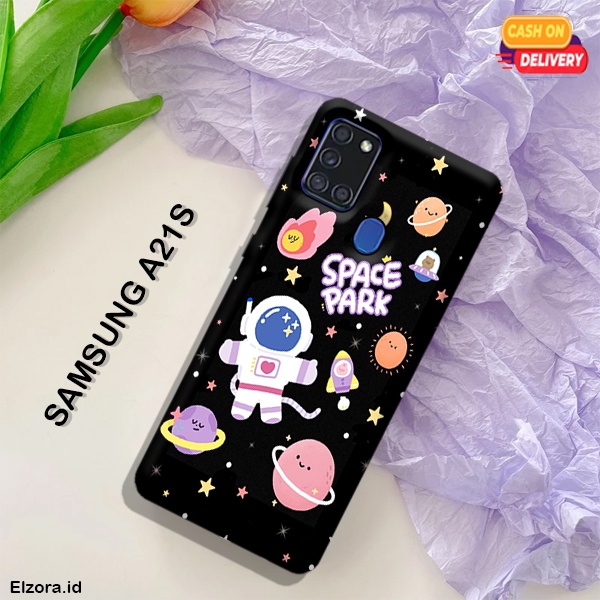 Jual Case SAMSUNG A21S Fashion Case Astronot Series Hardcase