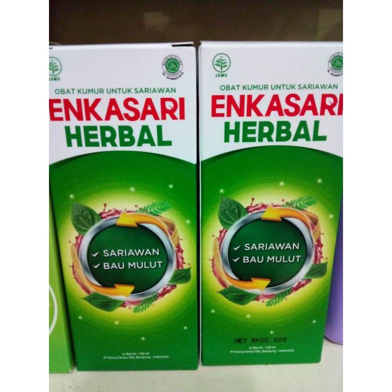 Jual Obat Sariawan Enkasari 120ml | Shopee Indonesia