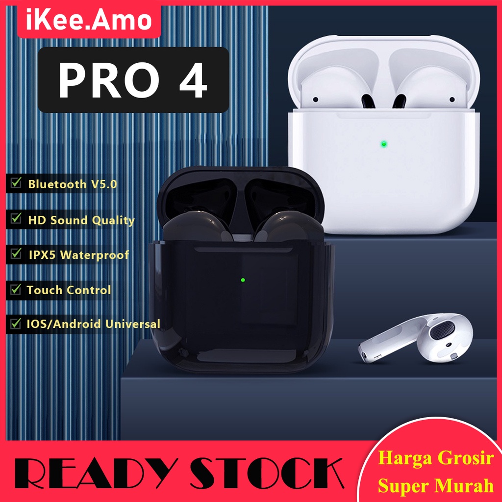 Jual Pro 4pro 6 Earphone Multifungsi Headset Inpods Pro4 Tws Bluetooth 50 Bt Handset Shopee 8962