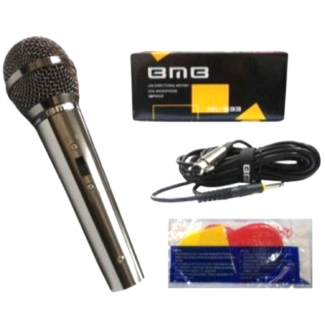 Jual Mic Kabel BMB Microphone BMB 533 Microphone set lengkap dengan ...