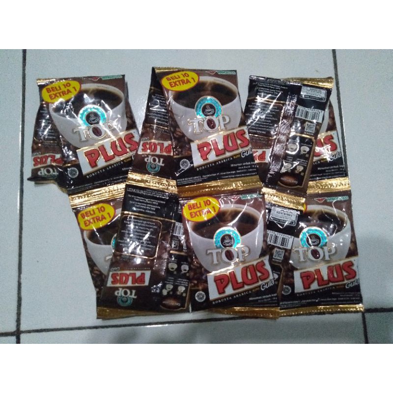 Jual kopi TOP PLUS GULA 18g | Shopee Indonesia