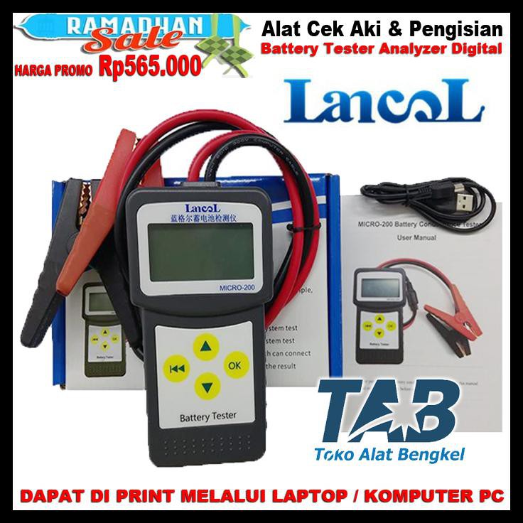 Jual New Ready Stock !!! Alat Tes Aki Battery Tester Digital Alat Test