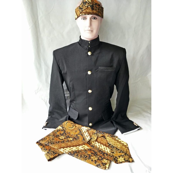 Jual Beskap Sunda Set Sapit Urang Dengan Iket Kepala Senada Dan Semotif ...
