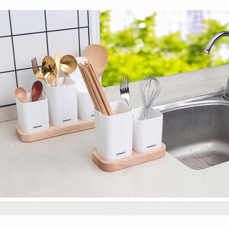 Jual Rak sendok garpu estetik||dapur minimalis||Rak organizer | Shopee ...