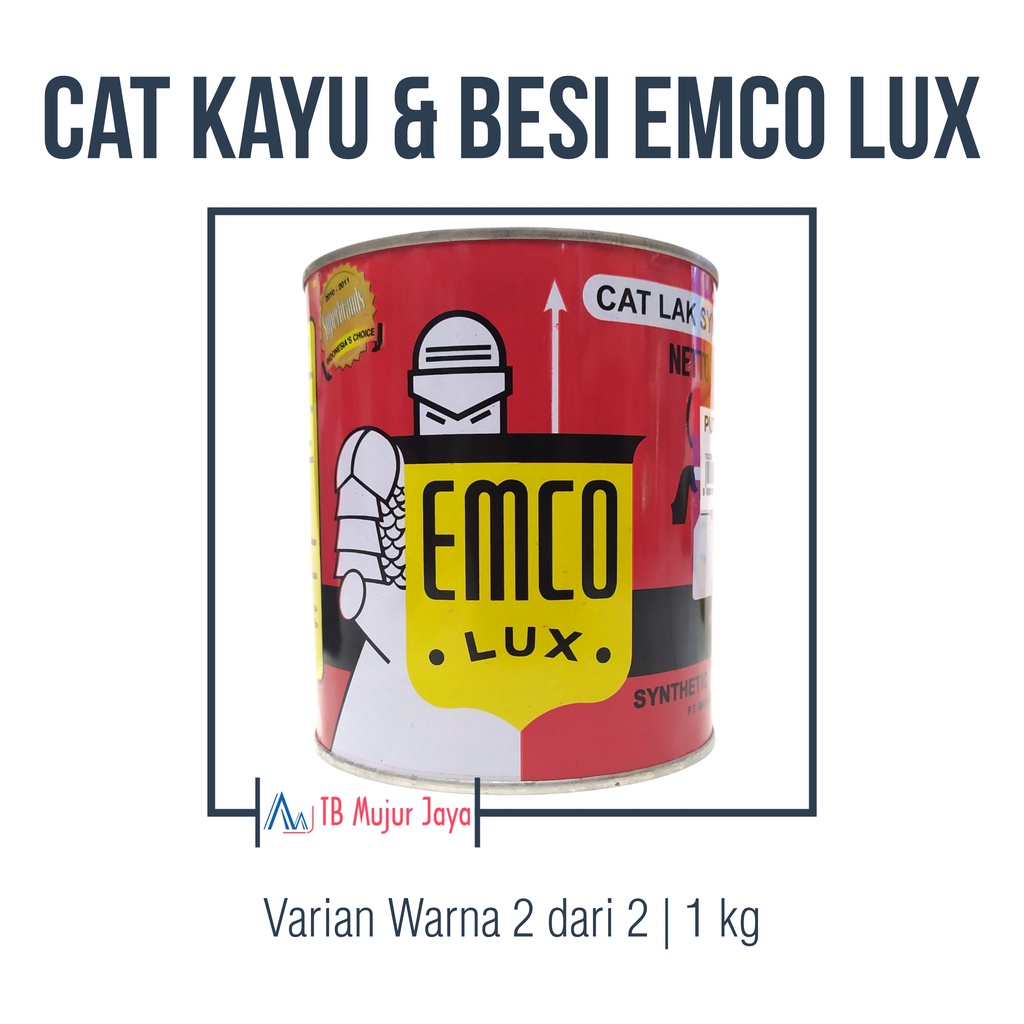 Jual Emco Lux Cat Kayu Dan Besi 1 Kg Varian Warna 2 Dari 2 Shopee Indonesia 0184