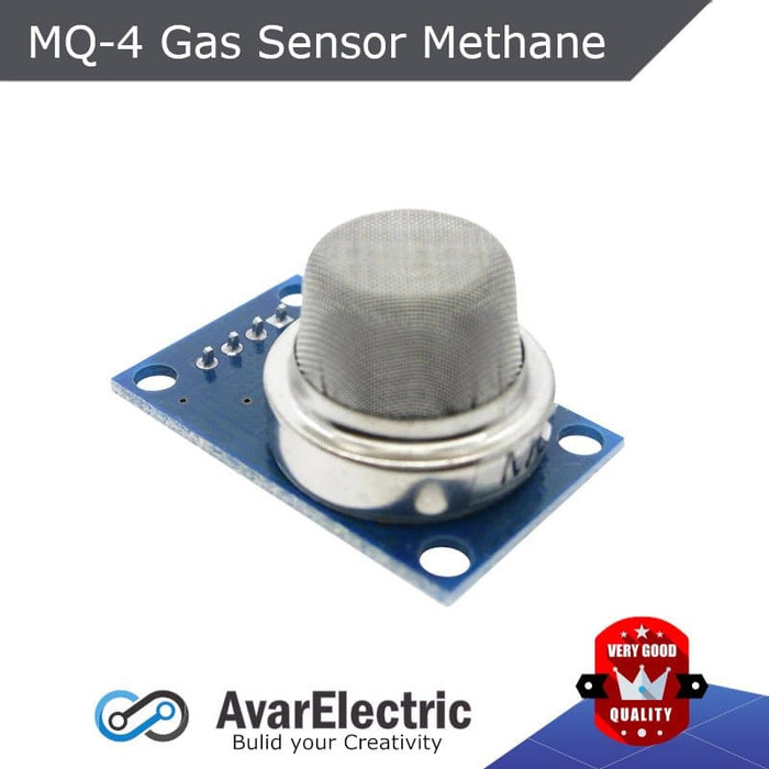 Jual Sensor Gas MQ-4 gas methane sensor module MQ4 for arduino | Shopee ...