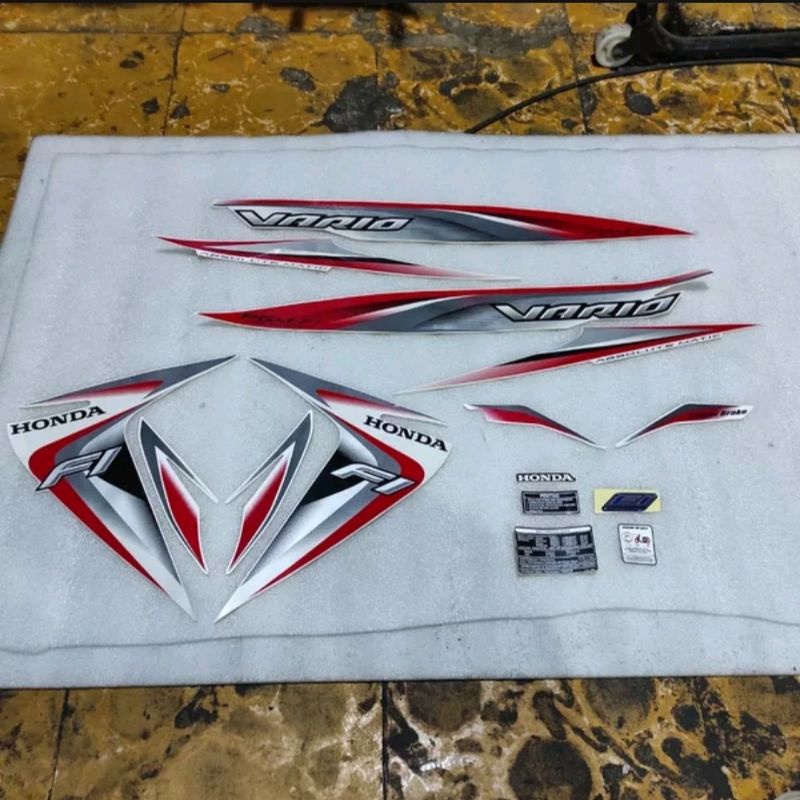 Jual Stiker Stripping Striping Decal Graphic Honda Vario 110 Pgm Fi