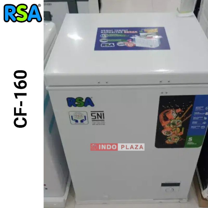 Jual CHEST FREEZER RSA CF-160 150 Liter | Shopee Indonesia