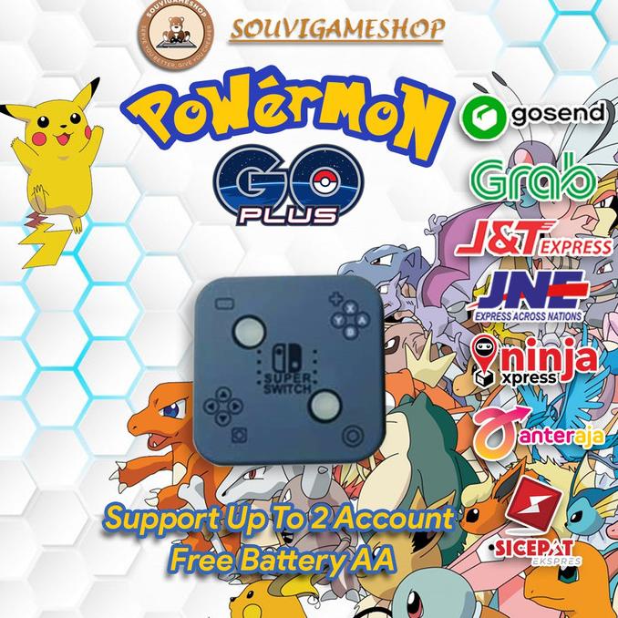 Jual POWERMON PLUS POKEMON GO PLUS POGO PLUS DUAL MODE Not Recharge ...