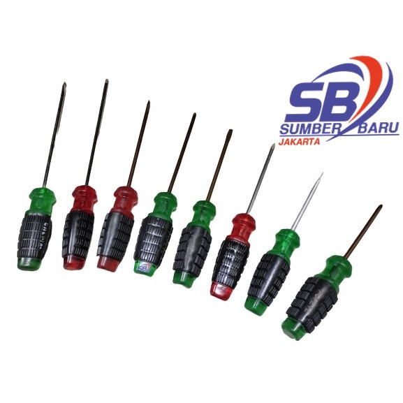 Jual Obeng Gagang Karet Plus Minus PH2 - PH6 Grip 4 5 6 8 Inch skls ...