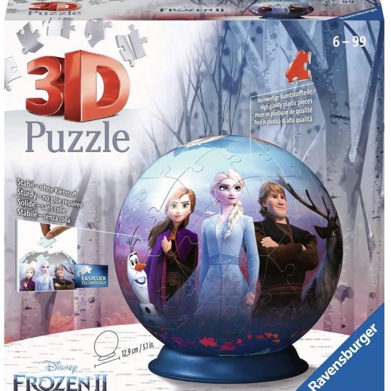 Jual Ravensburger Disney Frozen 2 - 3D Puzzle Globe | Shopee Indonesia