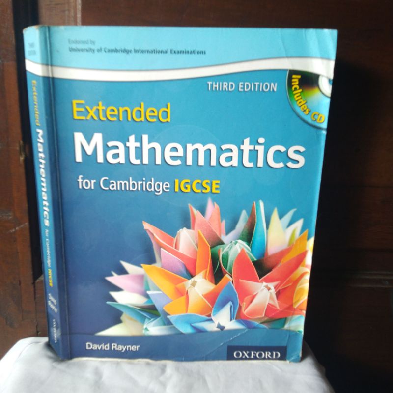 Jual EXTENDED MATHEMATICS FOR CAMBRIDGE IGCSE oleh DAVID RAYNER ...