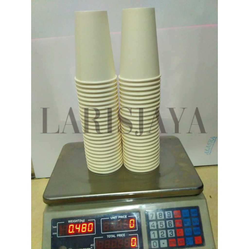 Jual DISKON BESAR!!! Paper Cup Cold Uk. 16 Oz (Isi 50 Pcs) | Shopee ...