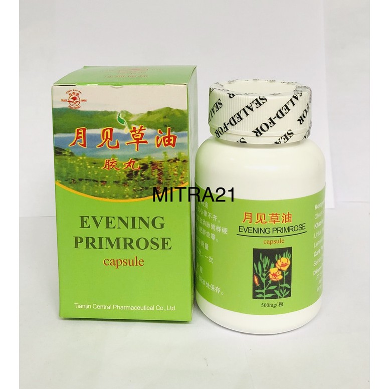 Jual Pt Sinar Herba Evening Primrose Capsule obat kolesterol Shopee