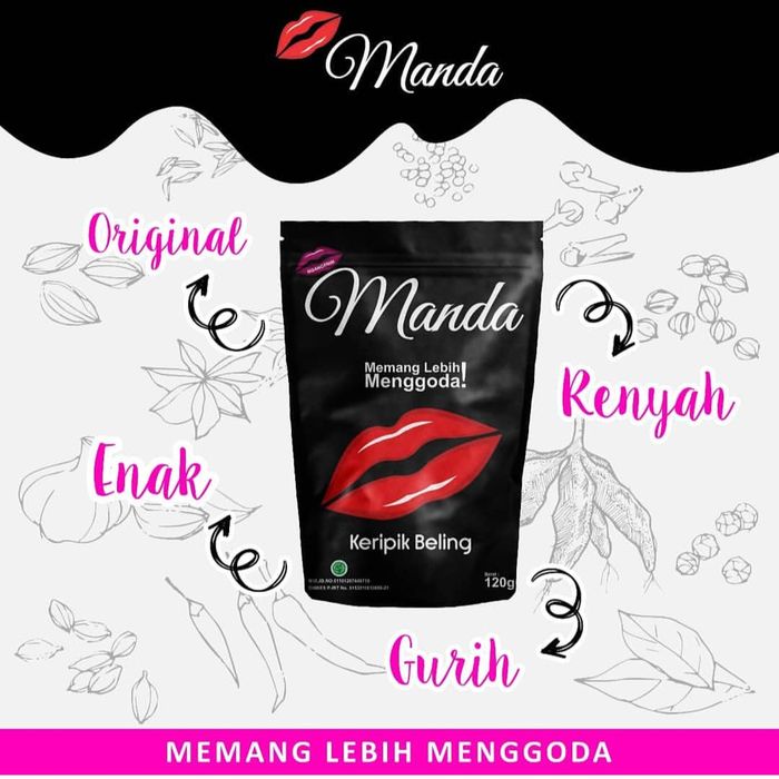 Jual New Manda Keripik Beling Keripik Kaca Kripik Original Shopee