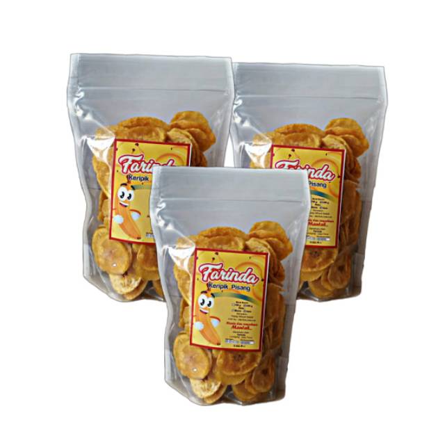 Jual Kropik pisang farinda menyediakan berbagai farian rasa | Shopee ...