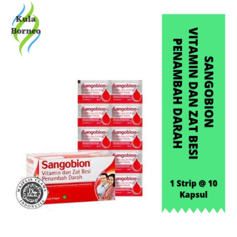 Jual Sangobion Vitamin Dan Zat Besi Penambah Darah | Shopee Indonesia