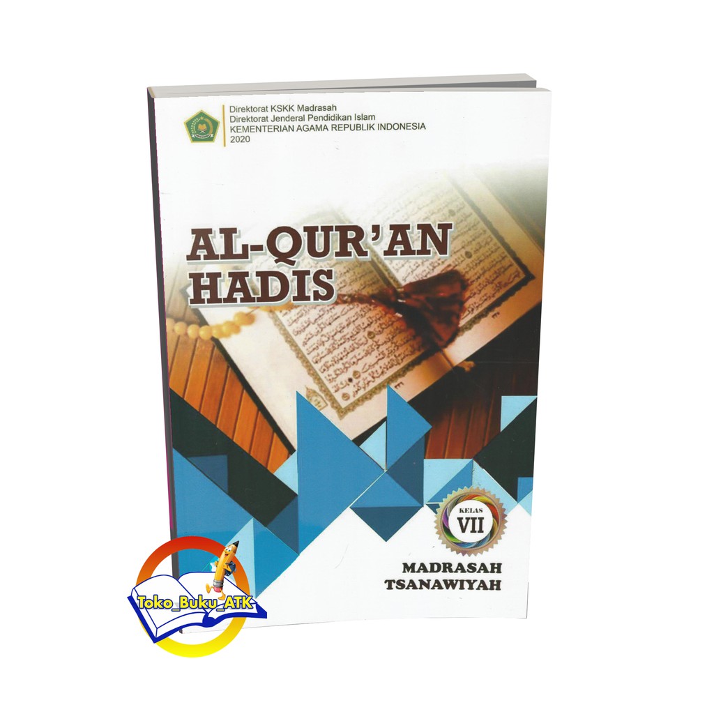 Jual Buku Siswa Al Quran Hadis Kelas Mts Kemenag Shopee Indonesia