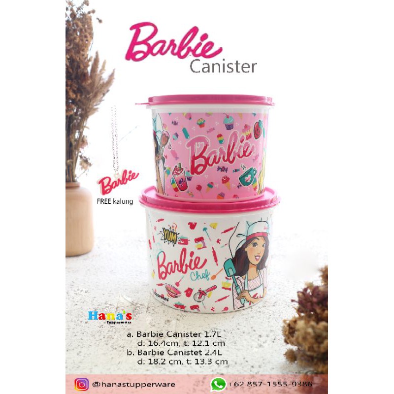 Jual barbie canister | Shopee Indonesia