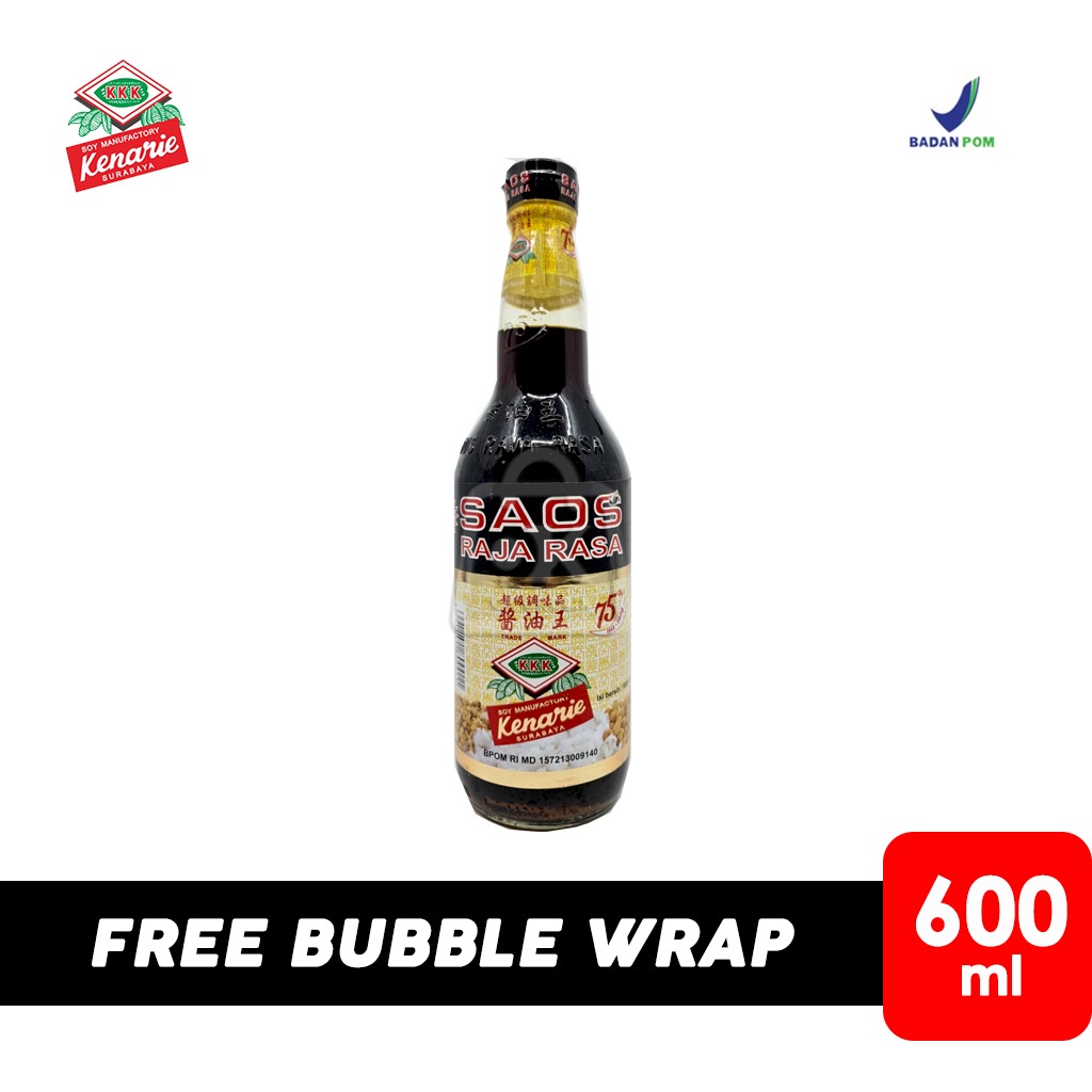 Jual Saos Raja Rasa Kenarie B / Rajarasa (Botol Kaca 600ml) | Shopee ...